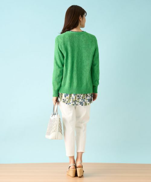 Leilian / レリアン カーディガン・ボレロ | ラグランスリーブカーディガン | 詳細7