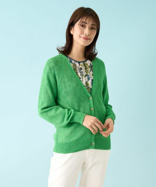 Leilian / レリアン カーディガン・ボレロ | ラグランスリーブカーディガン | 詳細9