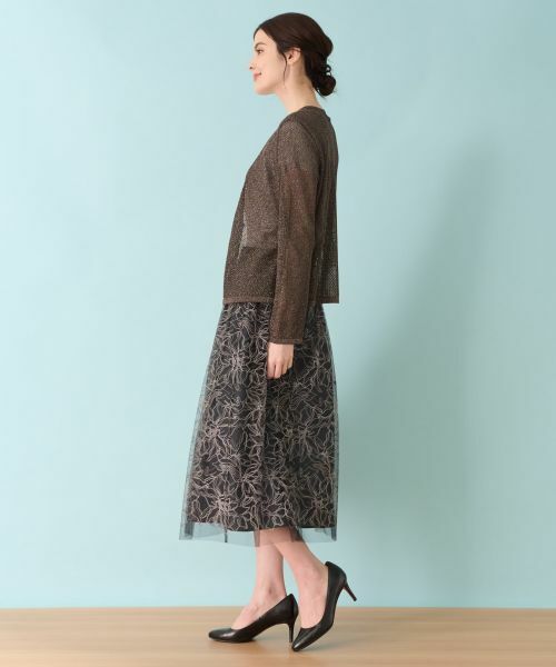 Leilian / レリアン カーディガン・ボレロ | メッシュカーディガン | 詳細15