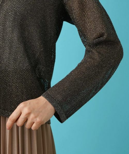 Leilian / レリアン カーディガン・ボレロ | メッシュカーディガン | 詳細29