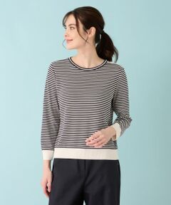 Leilian / レリアン ニット・セーター | ボーダーニットインナー