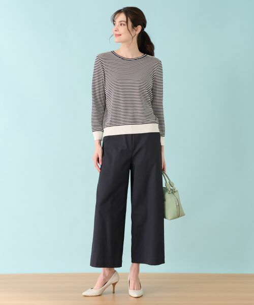 Leilian / レリアン ニット・セーター | ボーダーニットインナー | 詳細14