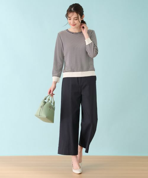 Leilian / レリアン ニット・セーター | ボーダーニットインナー | 詳細2