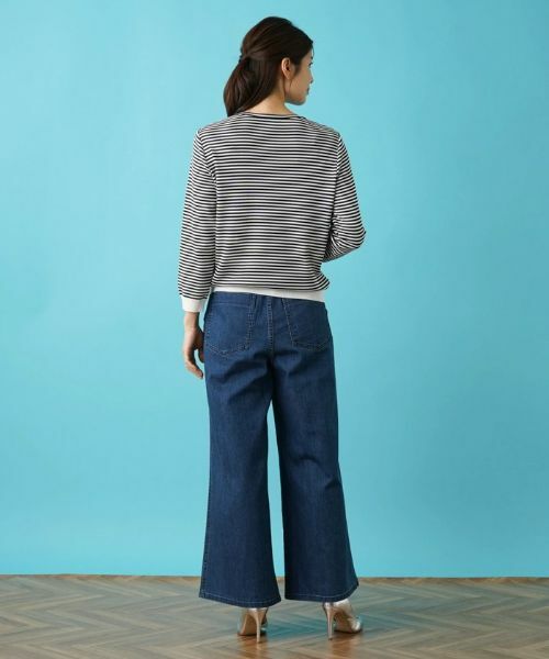 Leilian / レリアン ニット・セーター | ボーダーニットインナー | 詳細23