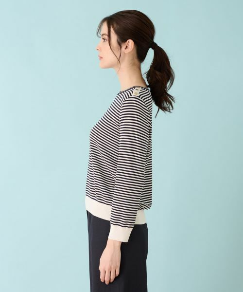 Leilian / レリアン ニット・セーター | ボーダーニットインナー | 詳細6