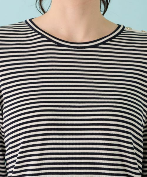 Leilian / レリアン ニット・セーター | ボーダーニットインナー | 詳細8