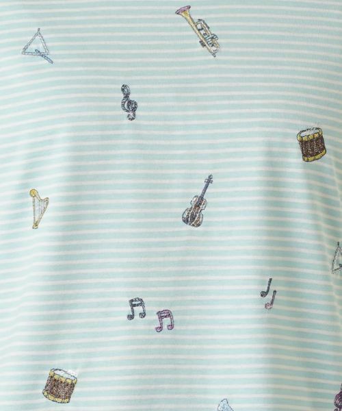 Leilian / レリアン Tシャツ | 7分袖ボーダーカットソー | 詳細23