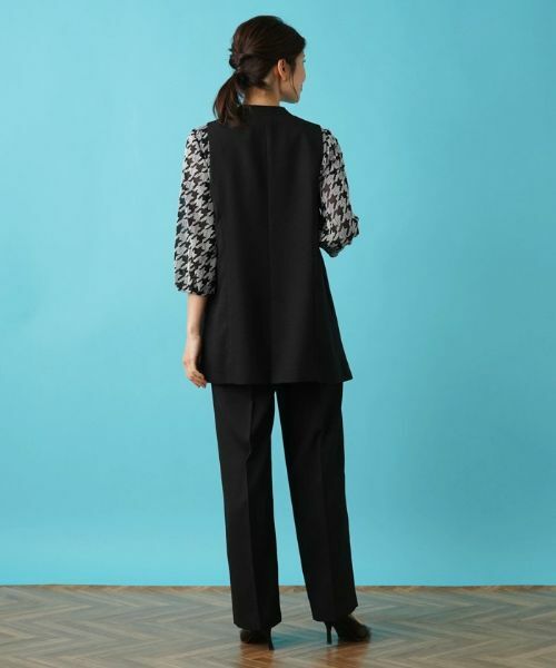 Leilian / レリアン テーラードジャケット | 洗えるジレ | 詳細22