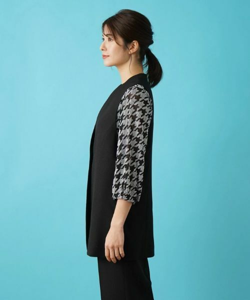 Leilian / レリアン テーラードジャケット | 洗えるジレ | 詳細24