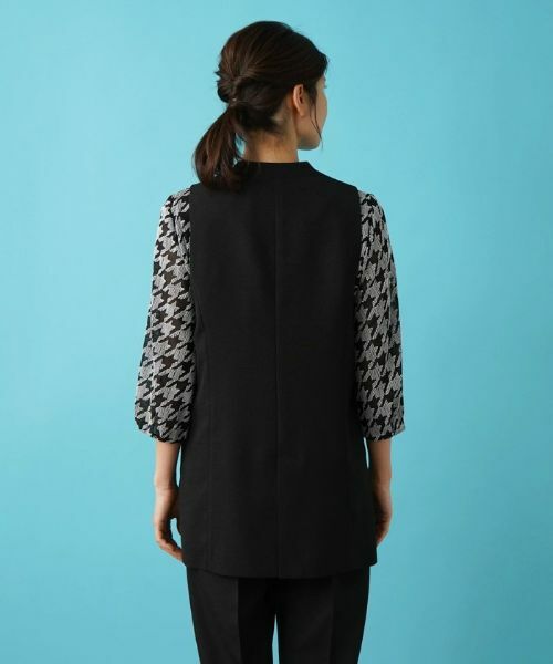Leilian / レリアン テーラードジャケット | 洗えるジレ | 詳細25