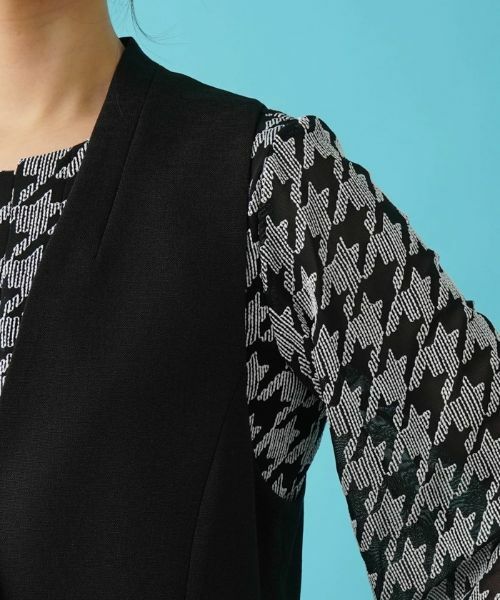 Leilian / レリアン テーラードジャケット | 洗えるジレ | 詳細28