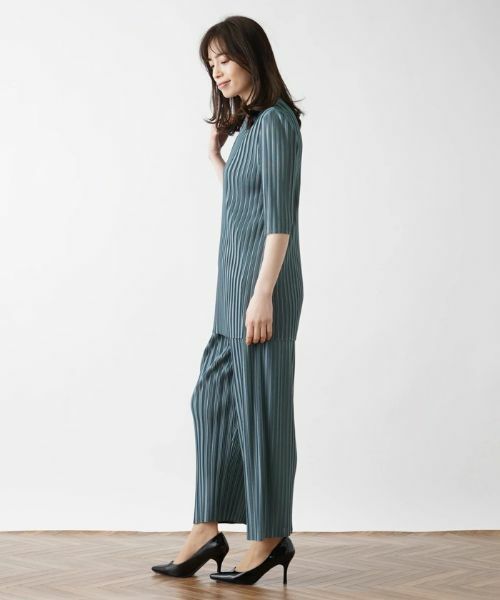 Leilian / レリアン シャツ・ブラウス | 洗えるプリーツブラウス【セットアップ】 | 詳細11