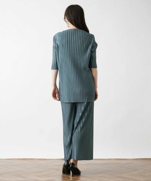 Leilian / レリアン シャツ・ブラウス | 洗えるプリーツブラウス【セットアップ】 | 詳細12