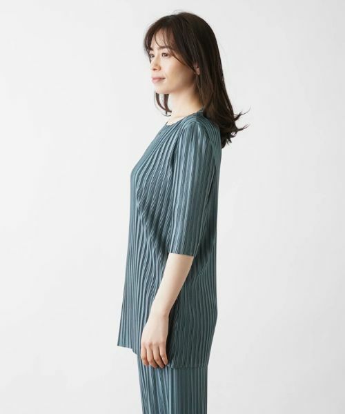 Leilian / レリアン シャツ・ブラウス | 洗えるプリーツブラウス【セットアップ】 | 詳細17