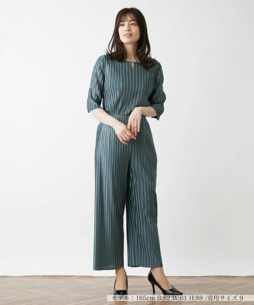 Leilian / レリアン その他パンツ | 洗えるワイドパンツ【セットアップ】 | 詳細10