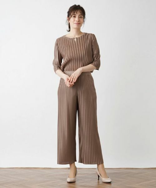 Leilian / レリアン その他パンツ | 洗えるワイドパンツ【セットアップ】 | 詳細13