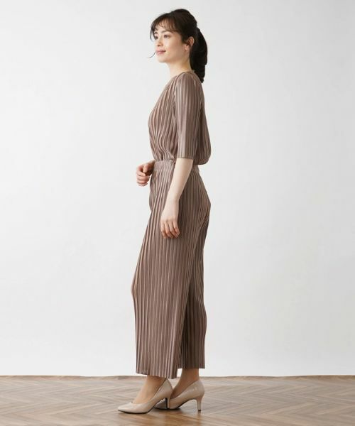 Leilian / レリアン その他パンツ | 洗えるワイドパンツ【セットアップ】 | 詳細14