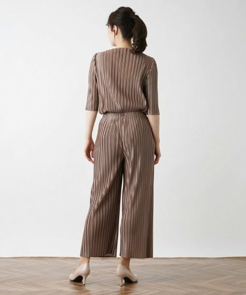 Leilian / レリアン その他パンツ | 洗えるワイドパンツ【セットアップ】 | 詳細15