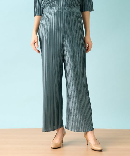 Leilian / レリアン その他パンツ | 洗えるワイドパンツ【セットアップ】 | 詳細7