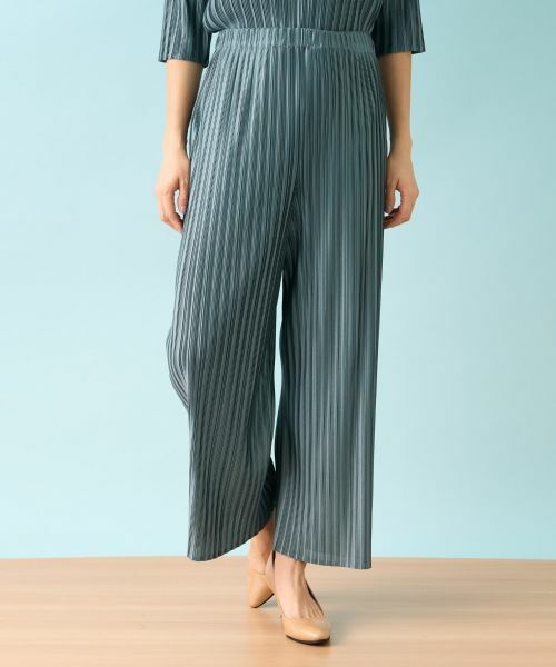 Leilian / レリアン その他パンツ | 洗えるワイドパンツ【セットアップ】 | 詳細8