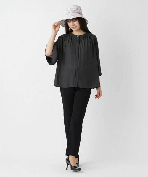 Leilian / レリアン シャツ・ブラウス | 洗えるブラウス【Leilian WHITE LABEL】 | 詳細16