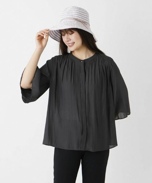 Leilian / レリアン シャツ・ブラウス | 洗えるブラウス【Leilian WHITE LABEL】 | 詳細17