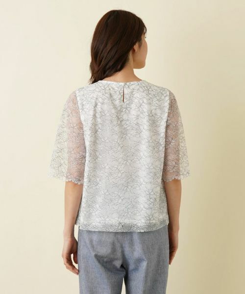 Leilian / レリアン シャツ・ブラウス | ブラウス【セレモニー】【Leilian WHITE LABEL】 | 詳細6