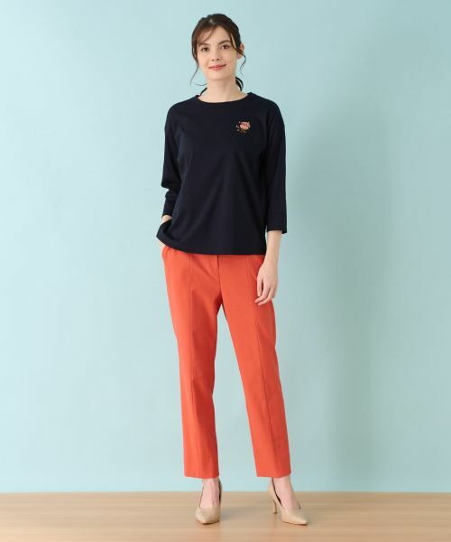 Leilian / レリアン カットソー | 七分袖ジャージーインナー | 詳細10