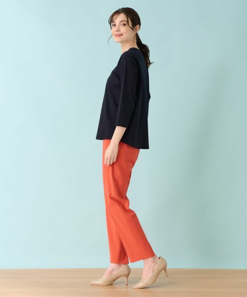 Leilian / レリアン カットソー | 七分袖ジャージーインナー | 詳細11