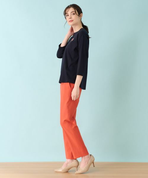 Leilian / レリアン カットソー | 七分袖ジャージーインナー | 詳細12