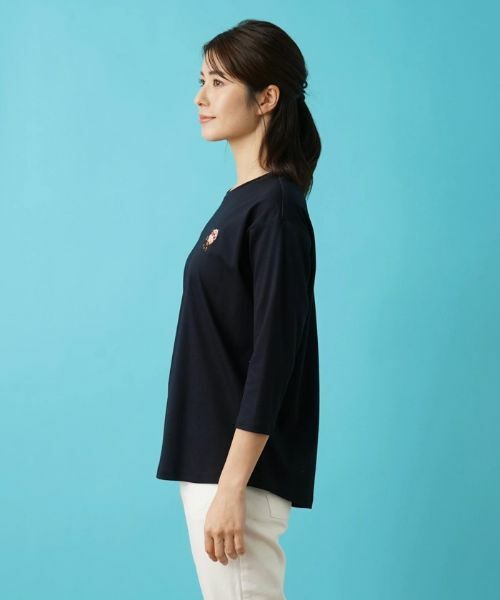 Leilian / レリアン カットソー | 七分袖ジャージーインナー | 詳細21