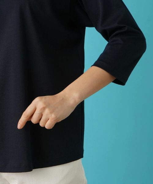 Leilian / レリアン カットソー | 七分袖ジャージーインナー | 詳細25