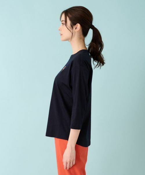 Leilian / レリアン カットソー | 七分袖ジャージーインナー | 詳細4