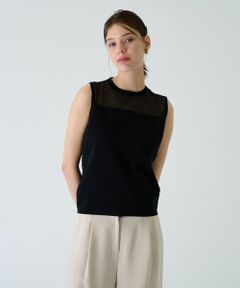 Leilian / レリアン ニット・セーター | ノースリーブニットプルオーバー