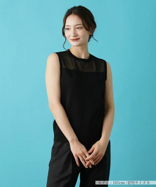 Leilian / レリアン ニット・セーター | ノースリーブニットプルオーバー | 詳細27