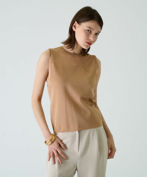 Leilian / レリアン ニット・セーター | ノースリーブニットプルオーバー | 詳細3