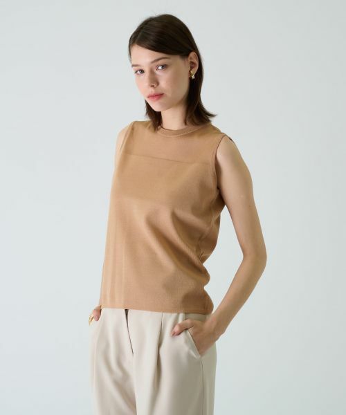 Leilian / レリアン ニット・セーター | ノースリーブニットプルオーバー | 詳細4