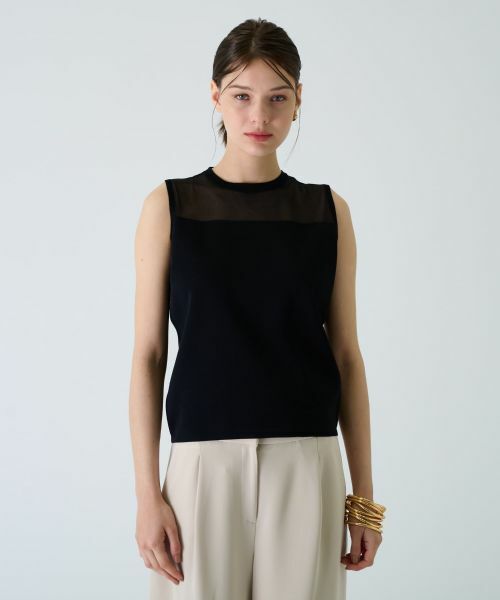 Leilian / レリアン ニット・セーター | ノースリーブニットプルオーバー | 詳細9