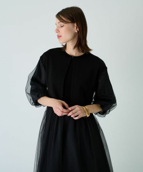 Leilian / レリアン カーディガン・ボレロ | 【店舗人気】ノーカラーカーディガン | 詳細3