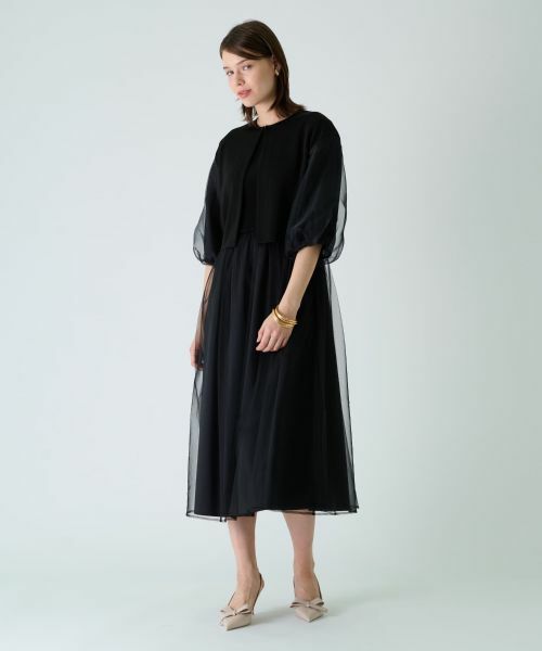 Leilian / レリアン カーディガン・ボレロ | 【店舗人気】ノーカラーカーディガン | 詳細4