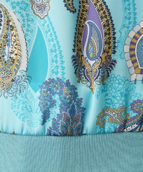Leilian / レリアン ニット・セーター | ペイズリー柄ニットプルオーバー【RATTI】 | 詳細10