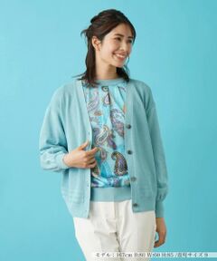 Leilian / レリアン カーディガン・ボレロ | Vネックカーディガン