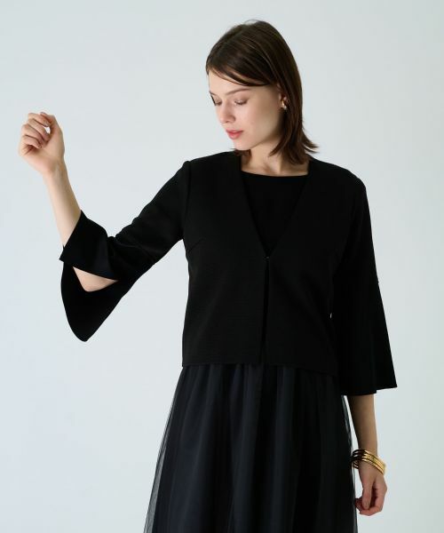Leilian / レリアン カーディガン・ボレロ | Vネックカーディガン | 詳細1