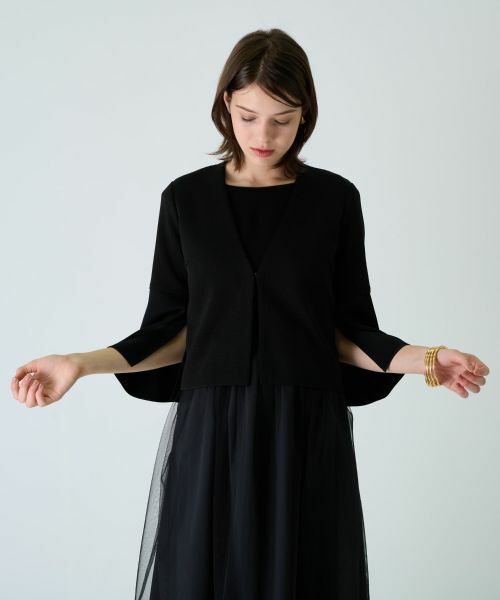 Leilian / レリアン カーディガン・ボレロ | Vネックカーディガン | 詳細3