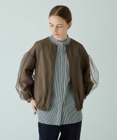 Leilian / レリアン その他アウター | 【店舗人気】洗えるジップアップブルゾン