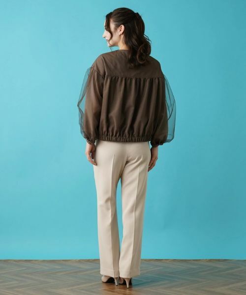 Leilian / レリアン その他アウター | 【店舗人気】洗えるジップアップブルゾン | 詳細15