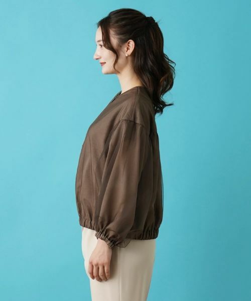 Leilian / レリアン その他アウター | 【店舗人気】洗えるジップアップブルゾン | 詳細17