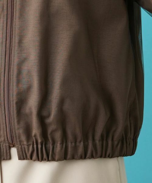 Leilian / レリアン その他アウター | 【店舗人気】洗えるジップアップブルゾン | 詳細22