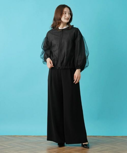 Leilian / レリアン その他アウター | 【店舗人気】洗えるジップアップブルゾン | 詳細9