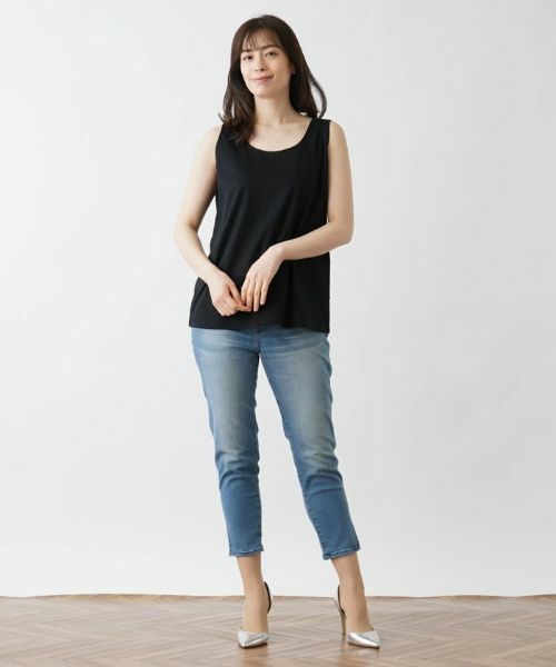 Leilian / レリアン カットソー | ノースリーブカットソー | 詳細1